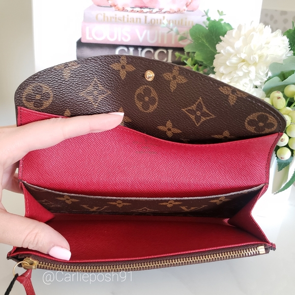 Authentic Pre-owned Louis Vuitton Emilie Long Flap Wallet - Picture 7 of 15